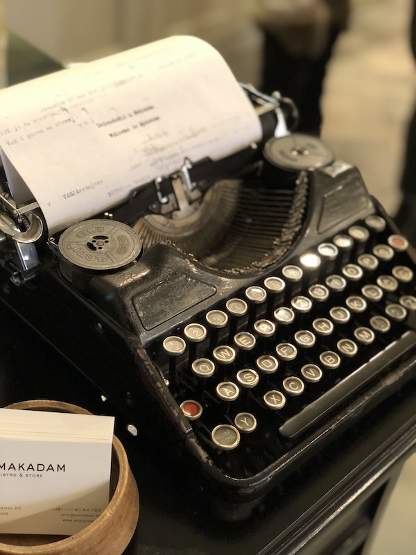 la décoration vintage du concept store Makadam