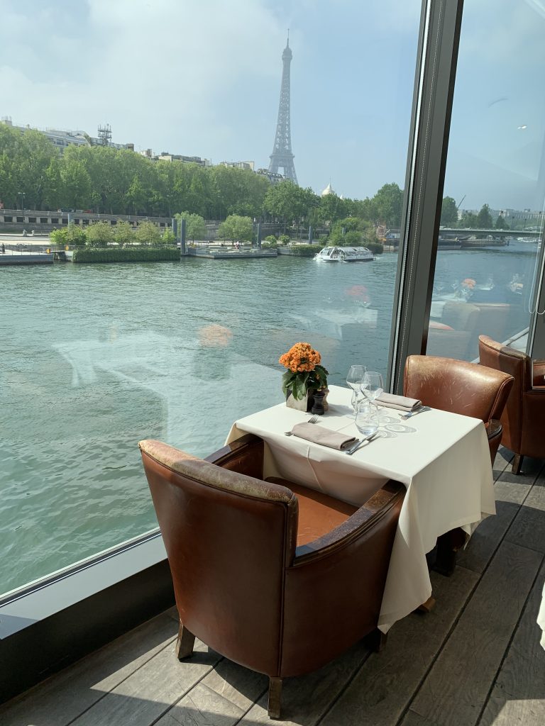 le club restaurant vue tour eiffel