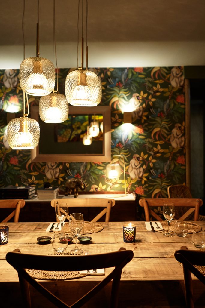 restaurant CAN ALEGRIA.salle sous-sol