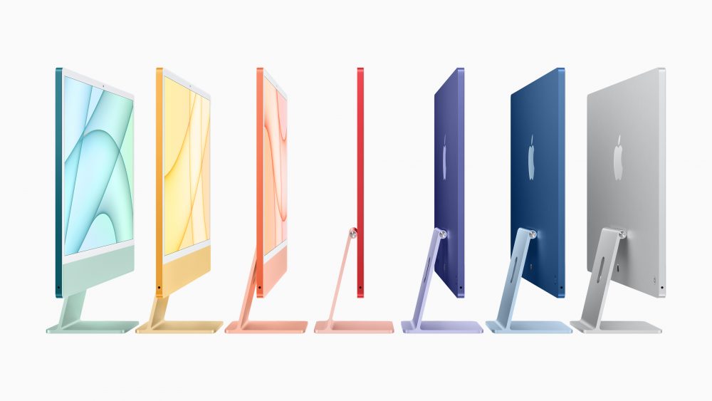 iMac 2021 Apple 7 couleurs @madamecrobalo